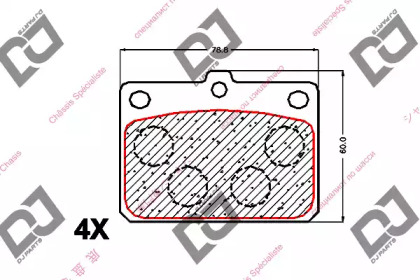 DJ PARTS BP1655